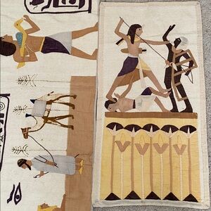 Egyptian Revival Khayamiya Wall Hangings.  1920’s/30’s.